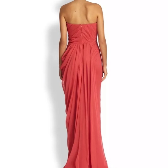 Marchesa Notte Luxury Silk Gown - Picture 2 of 10